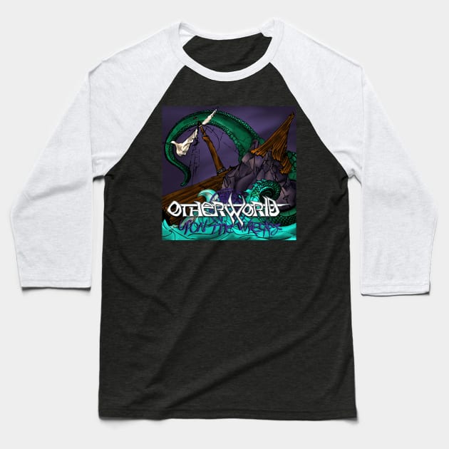 Upon The Wreckage Album Art Baseball T-Shirt by Otherworld